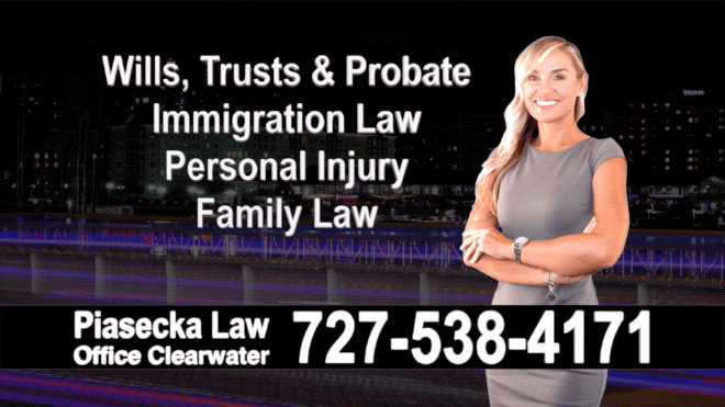 
813-786-3911 - Polski Prawnik Tampa Bay,  Florida, Agnieszka Piasecka, Aga Piasecka, Attorney, Lawyer, Adwokat